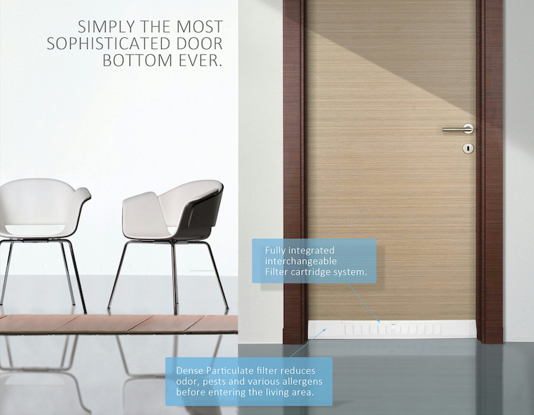 Load video: Doorfilter Condo Dust Filter Clip